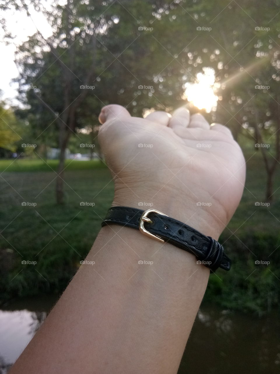hand
watch
sunset
thailand