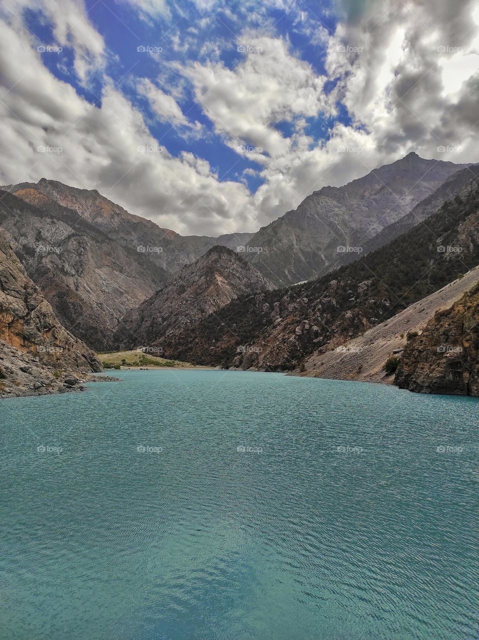 Lake in the mountains