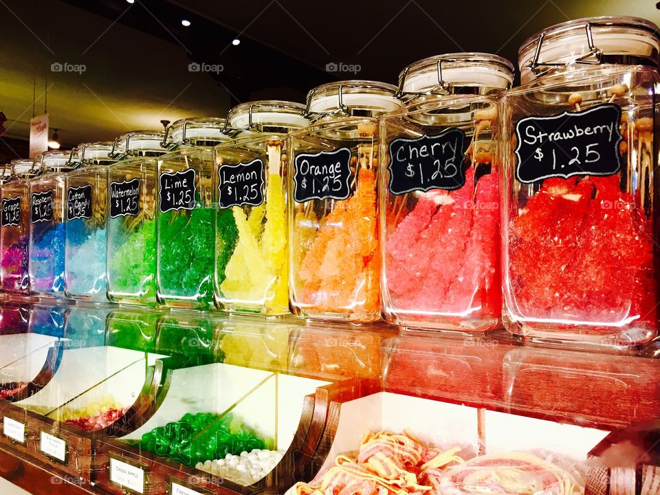 Rainbow candy 