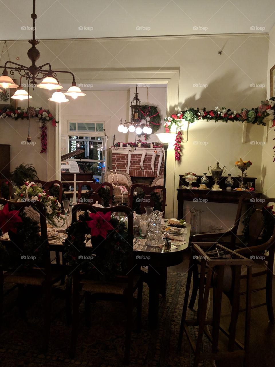 Inside of the home at Ford & Edison Winter Estate, Fort Meyers, FL 12/2018