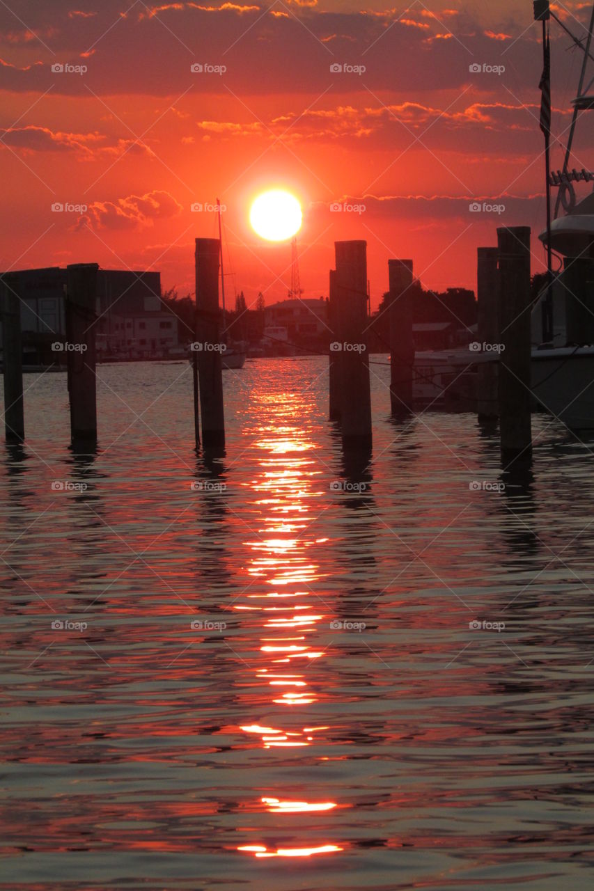 Singer island Florida sunset 