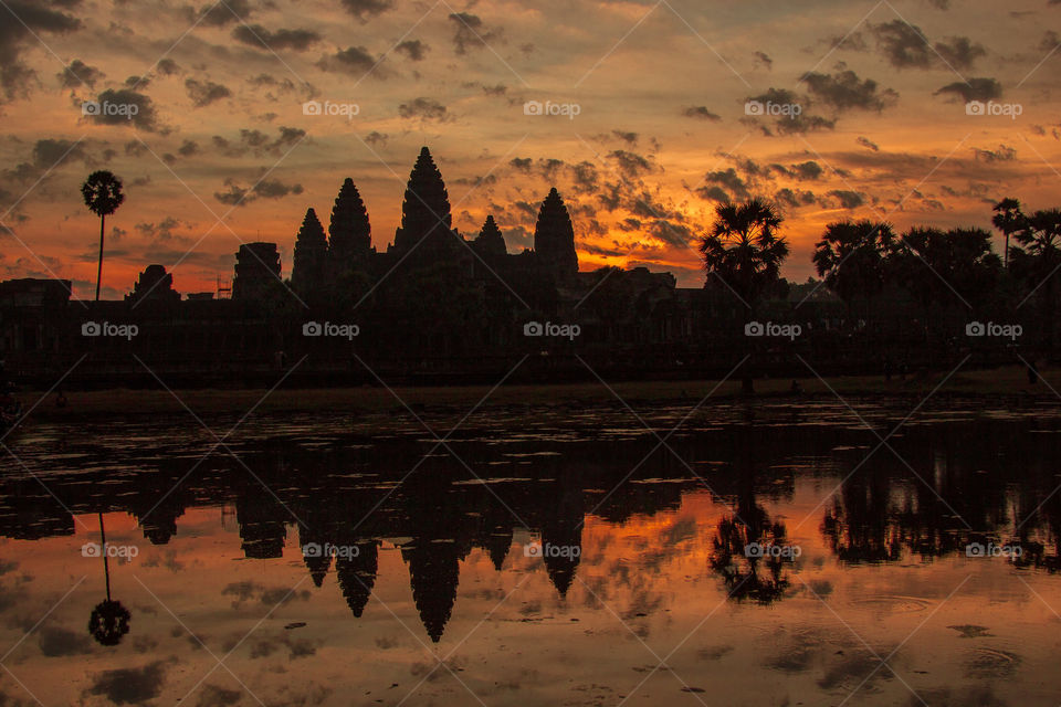 Angkor Wat at sunrise