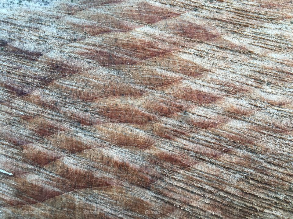 Pattern in wood