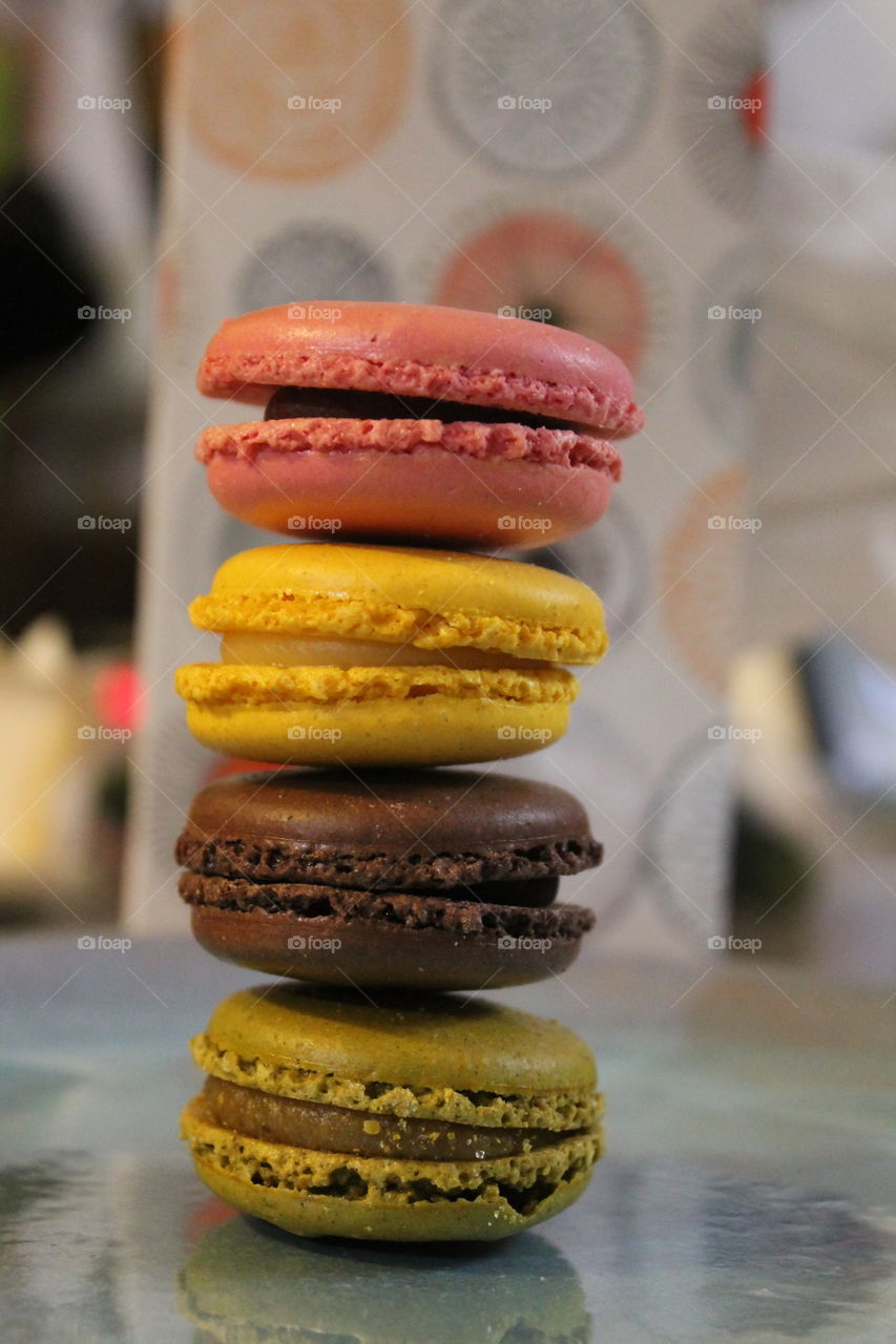 stack of macaroons