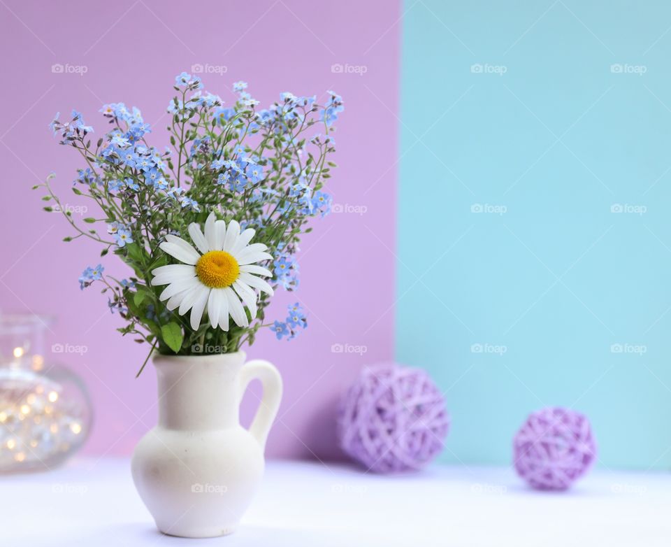 Bouquet of wild flowers 