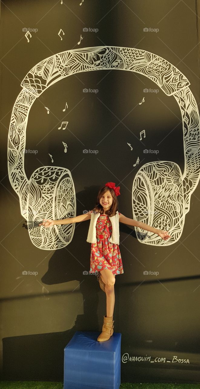 Listening to a song...kkk