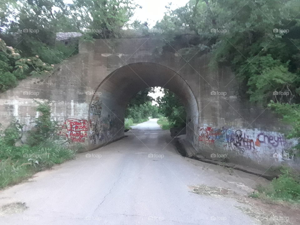 Old town underpass