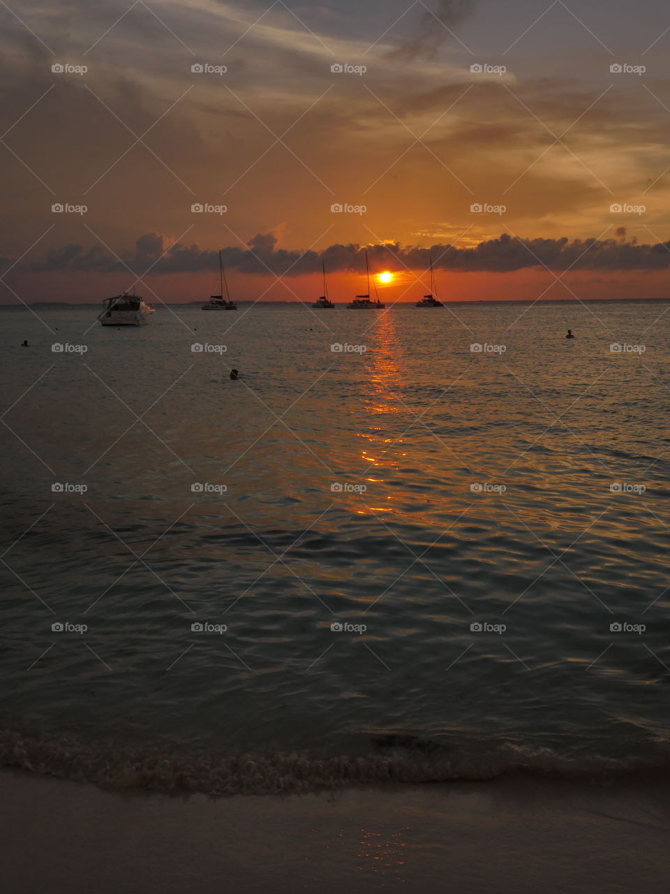 Caribbean sunset