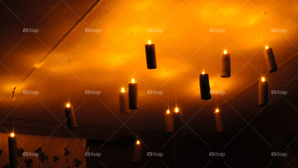 floating candles