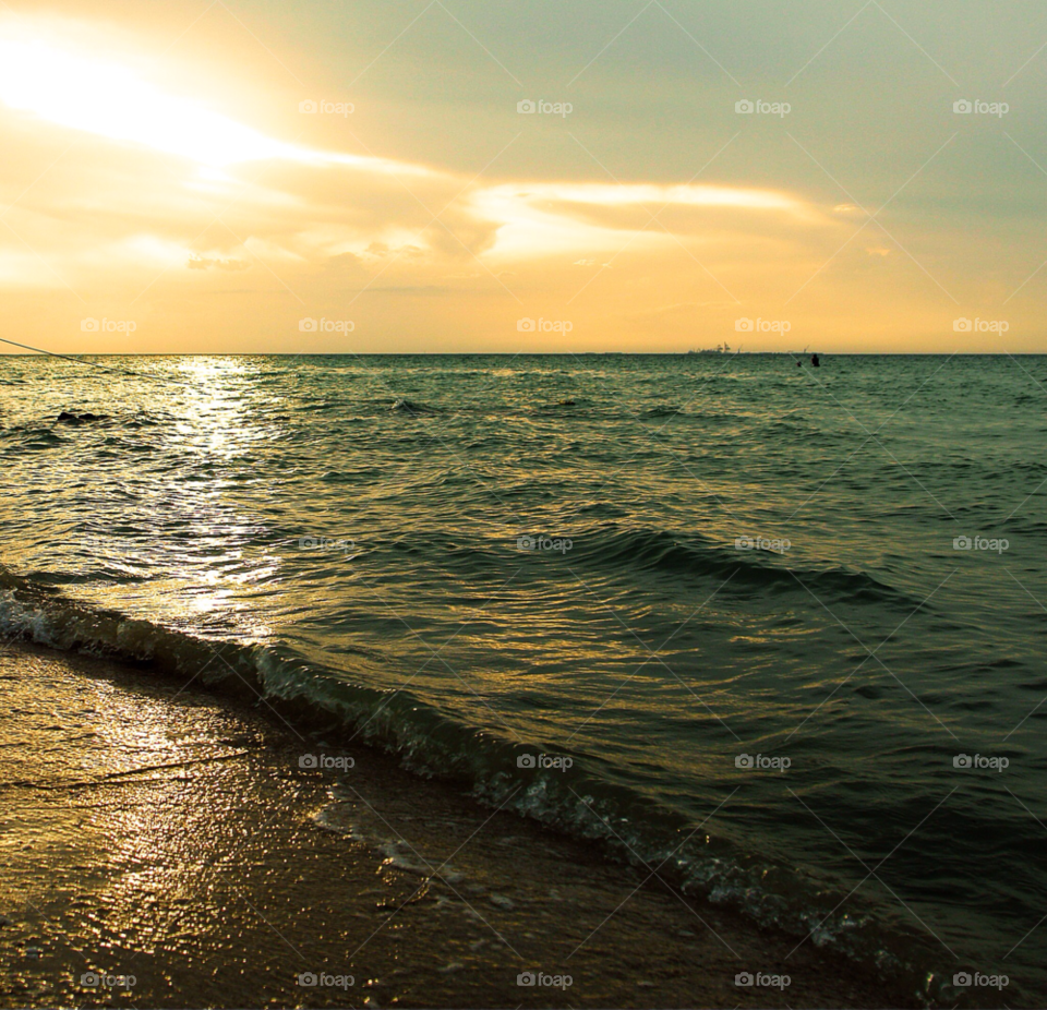 beach ocean sky travel by javiercorrea15