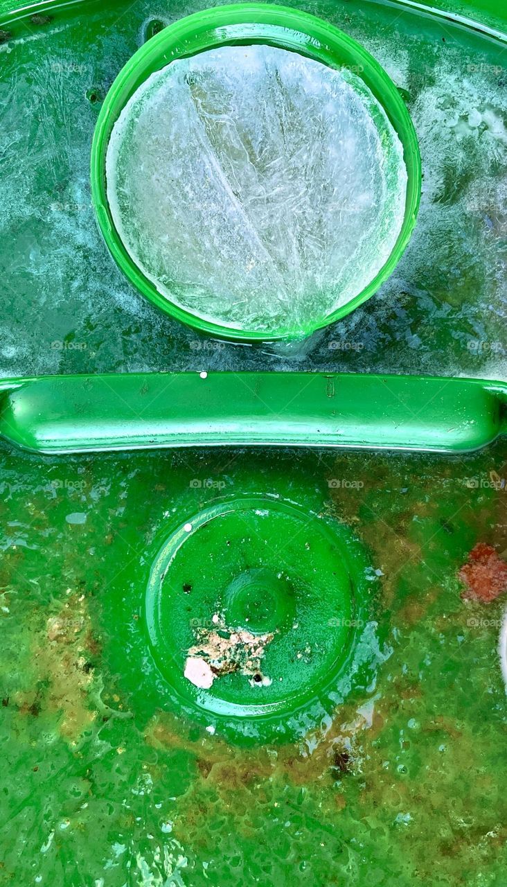 Winter freezing; cold on 