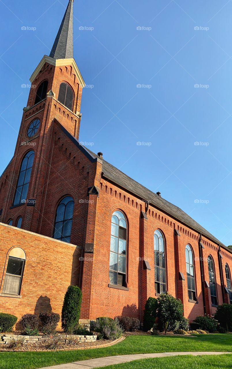 St. Mary Catholic Church—taken in Crown Point, Indiana 