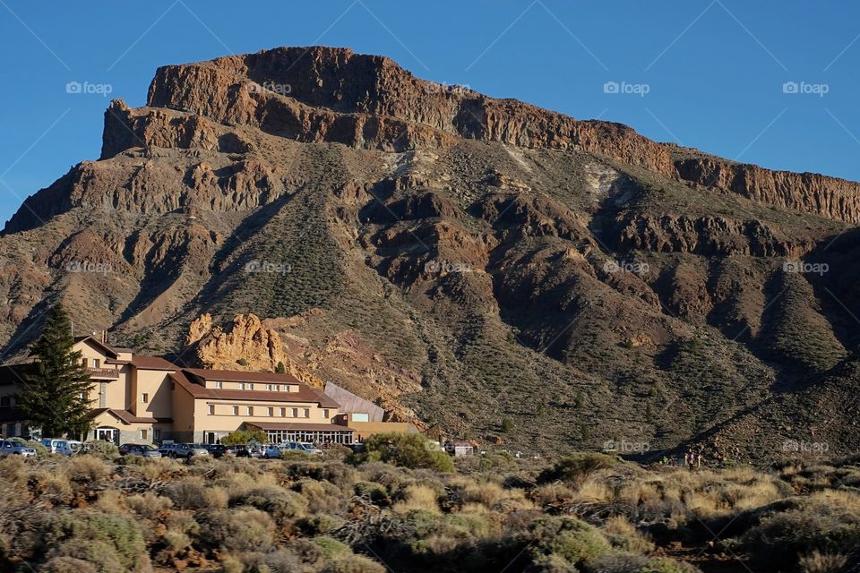 A unique place for an hotel, in the very heart of Cañadas del Teide.