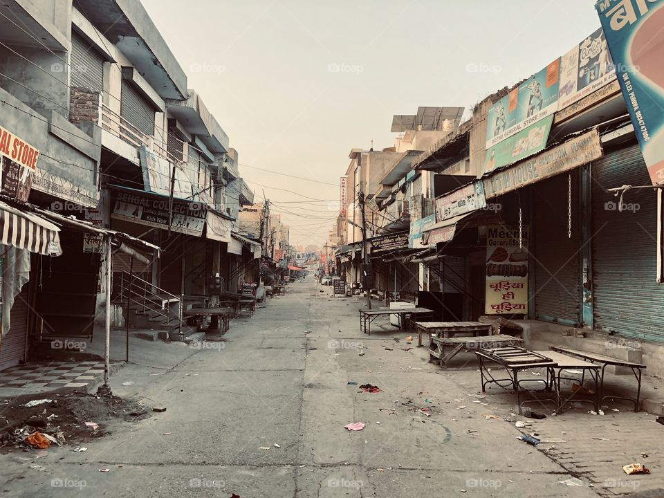 Market Streets of India 