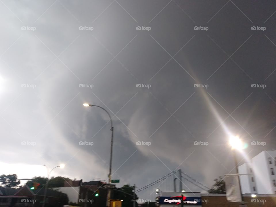 stormy sky grey ominous