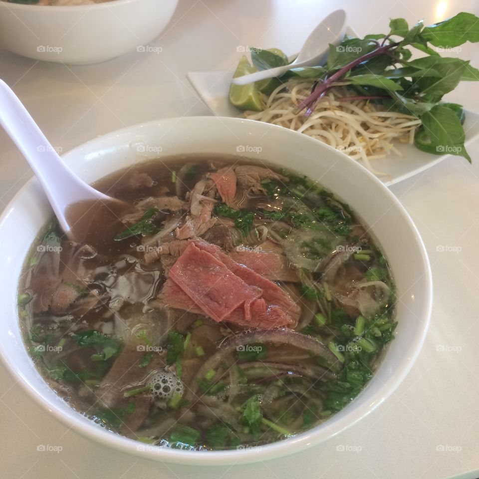 Pho meal