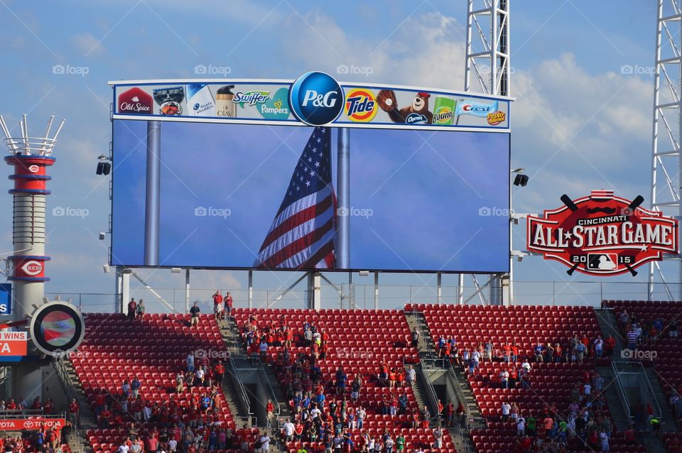 Star Spangled Banner. 🇺🇸⚾️❤️