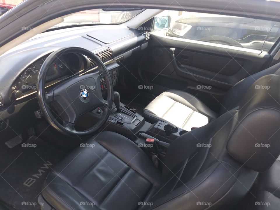 BMW interior