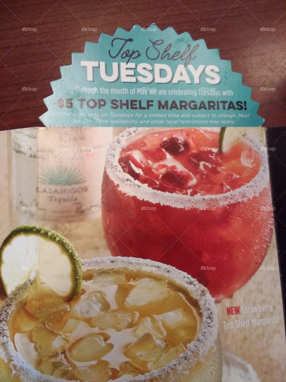 It’s five o’clock somewhere! 