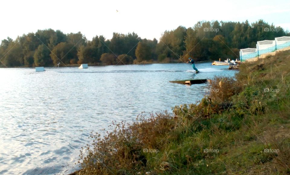 Water, Lake, River, Tree, Landscape