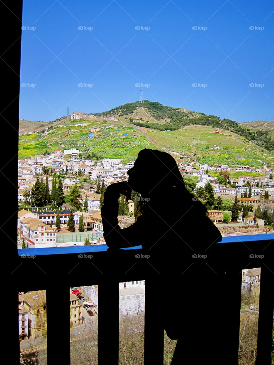 Thinker. Silly sister in Granada, España 