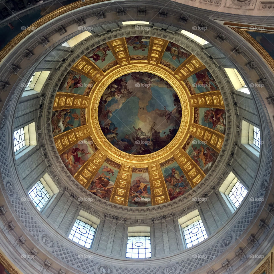 Ceiling in Napoleon's Tomb
Paris, France
