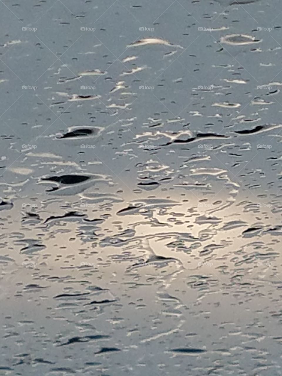 Raindrops on the Windshield
