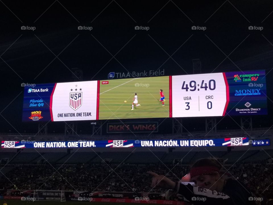 USA vs. Costa Rica @ TIAA Field in Jax