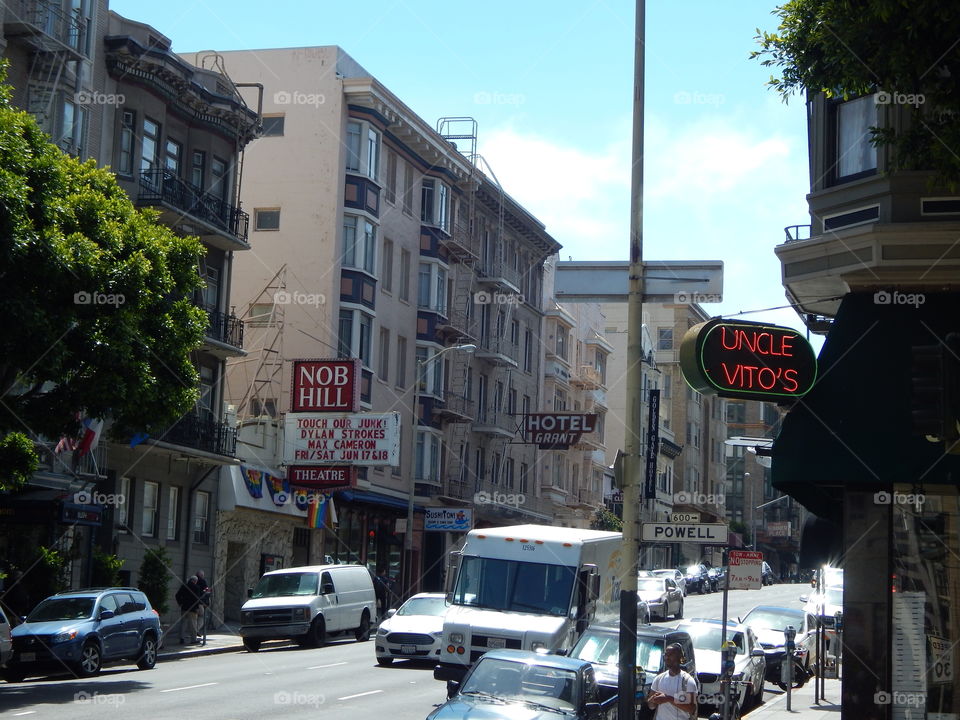 downtown San Francisco