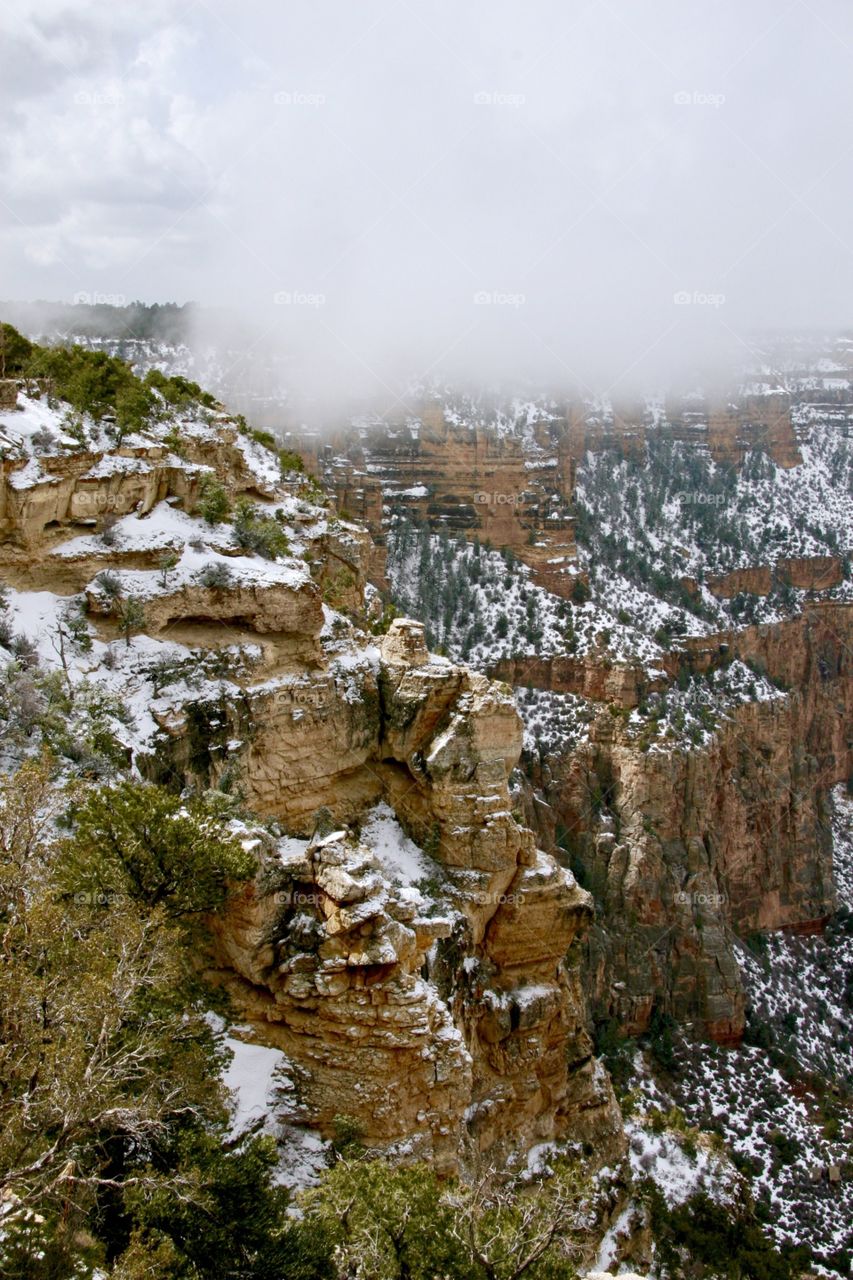 Grand Canyon, winter 