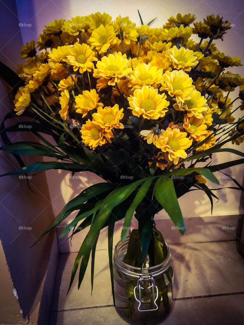 My husband said when he met me that every month he will bring me flowers! (September)