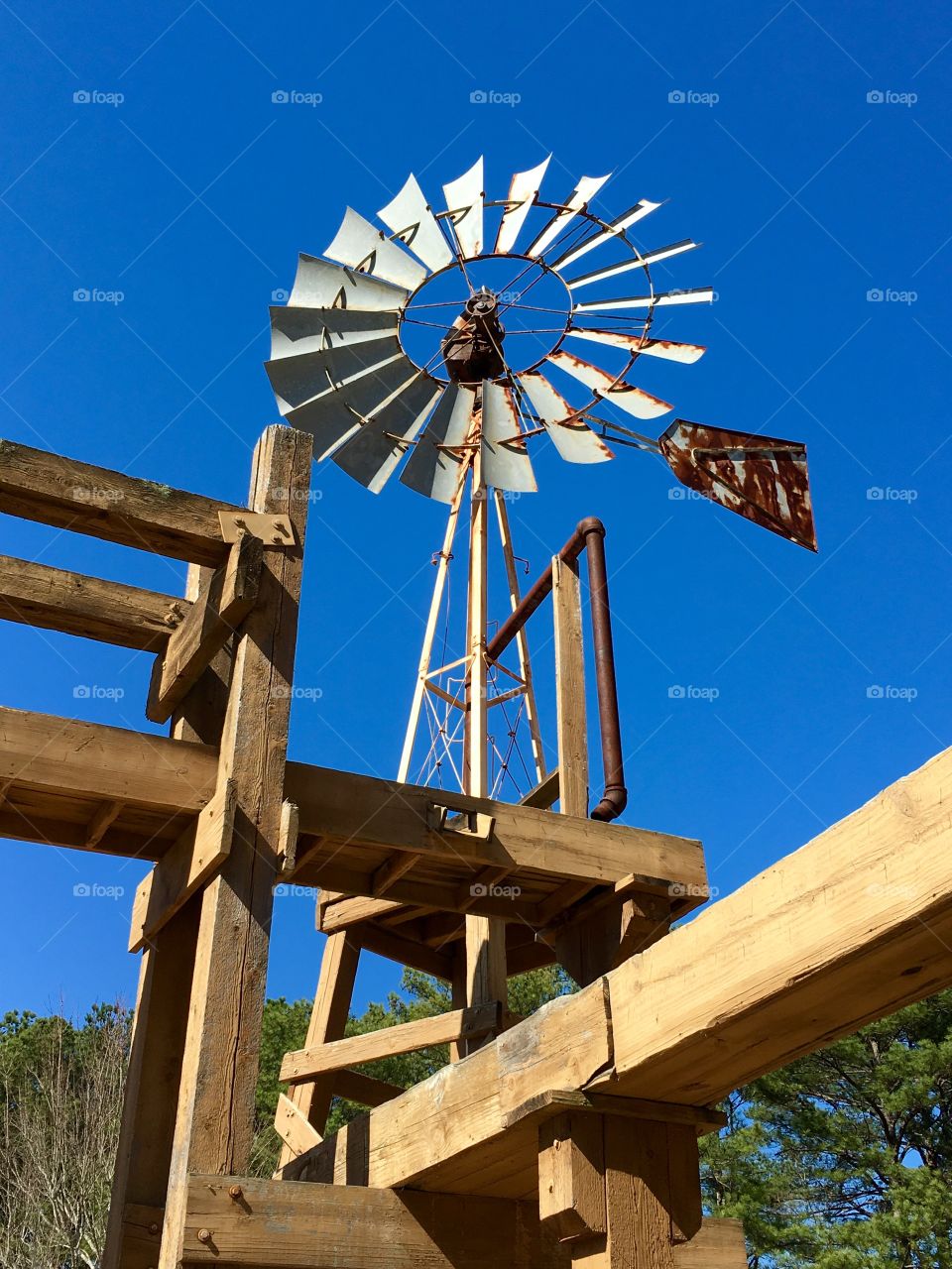 Stone mountain windmill