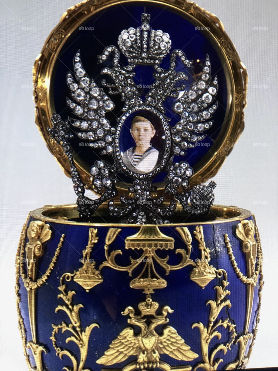 Russian Faberge egg 