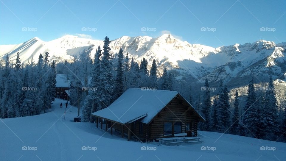 Scenic View. taken on top of Telluride gondola ride