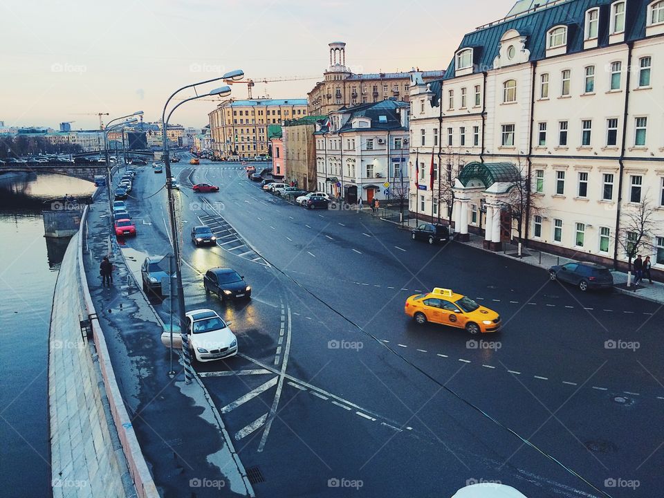 Walking in Moscow