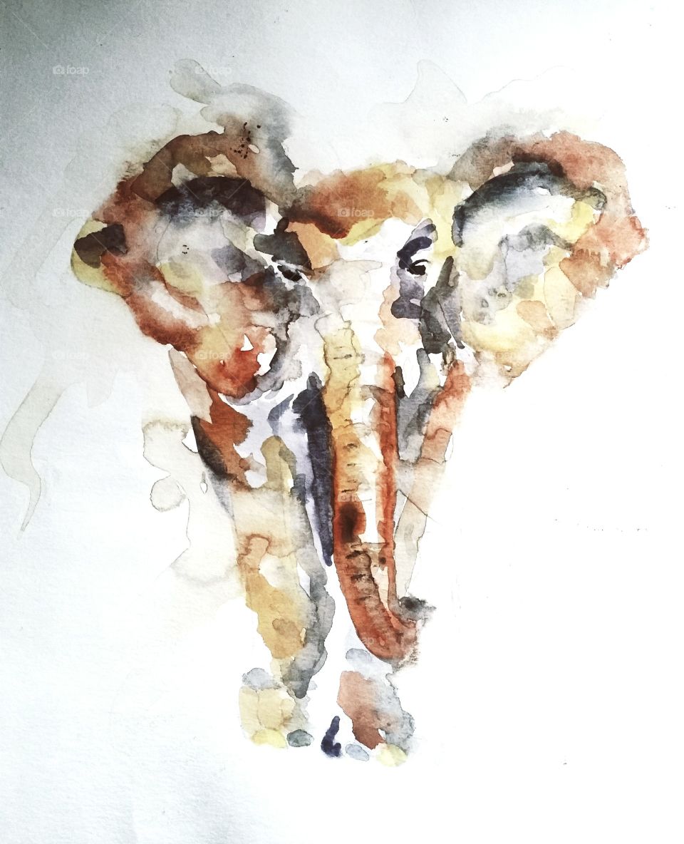 Elephant art