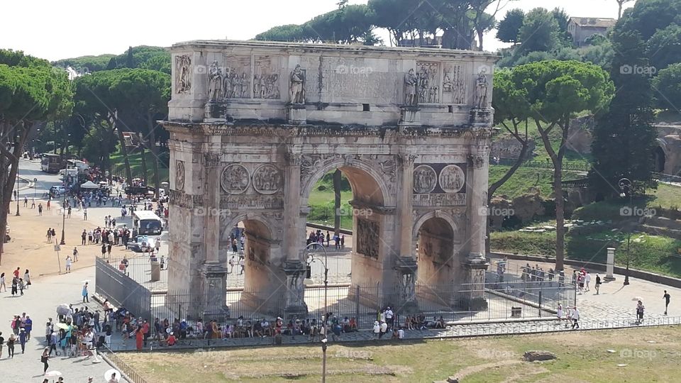 Arch of Constantine, Rome