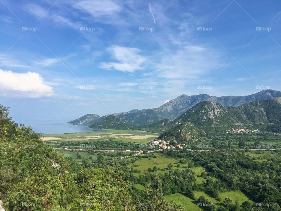 Skadar lake , Montenegro