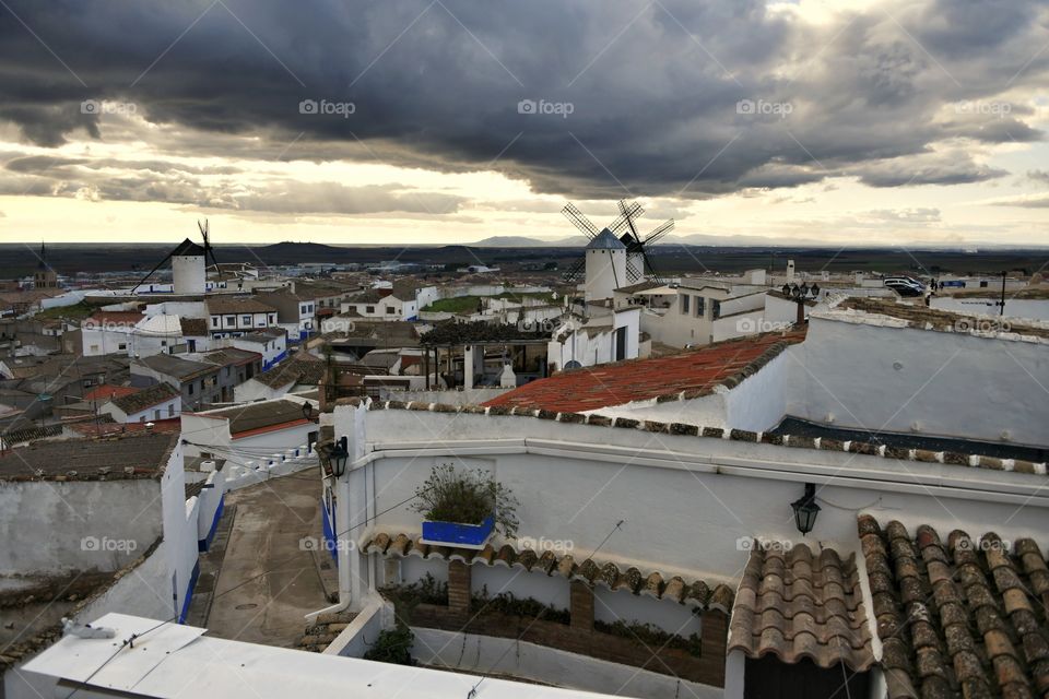 Campos de Criptana 
molinos de viento
 Criptana Fields
 windmills