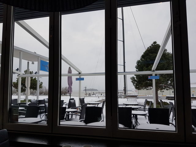 Snowy view