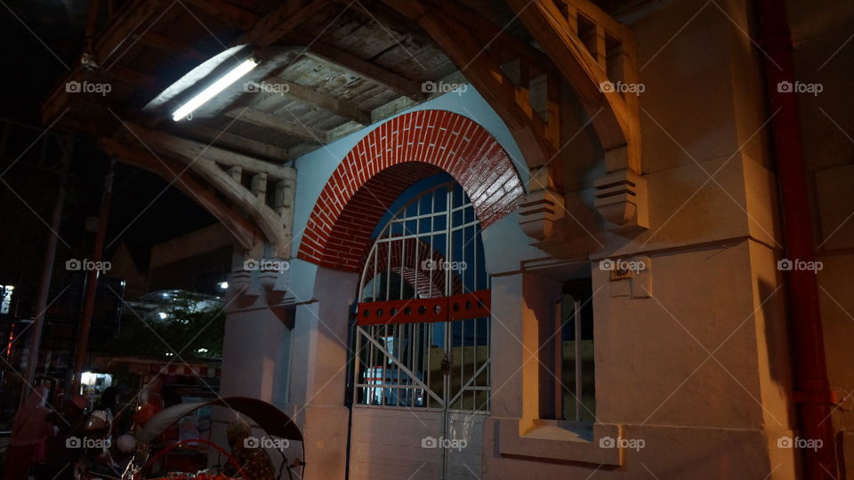 ancient buildings left behind dutch in indonesia