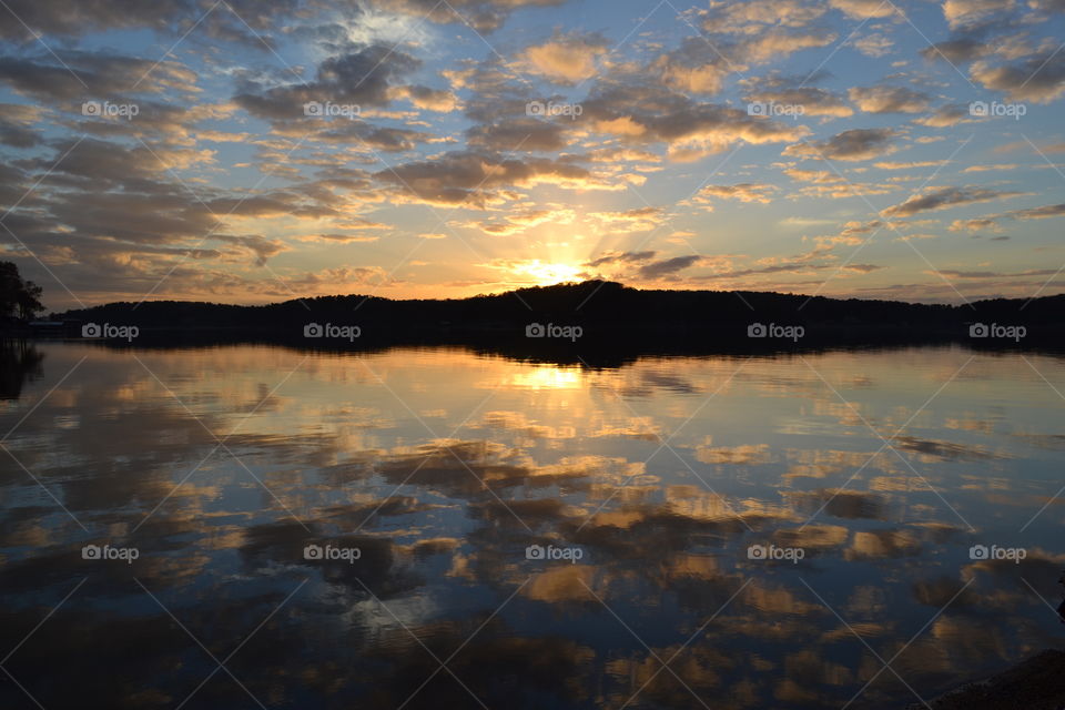An Alabama Reflective Sunset