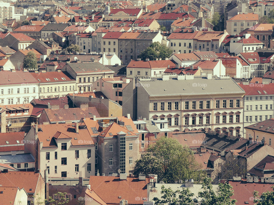 View of Prague city, Czech Republic