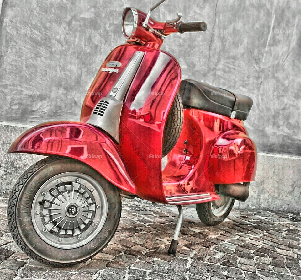 HDR piaggio vespa