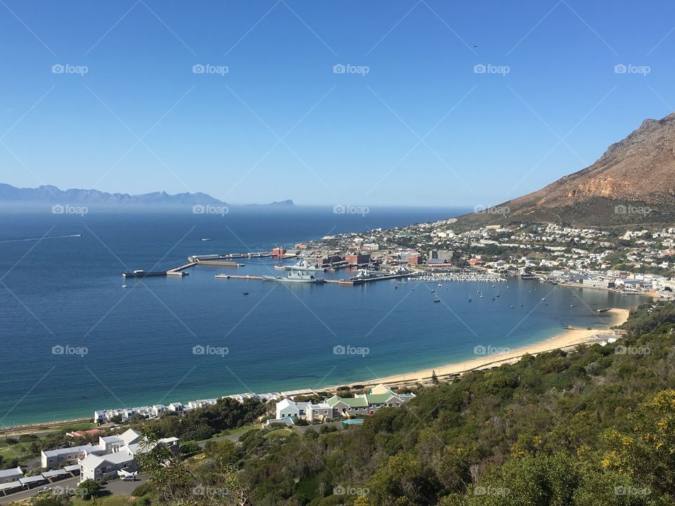 Simon's Town harbour, Cape Town, South Africa