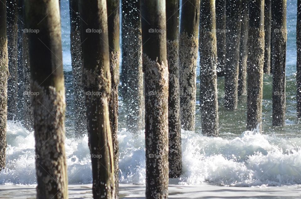 Under the pier