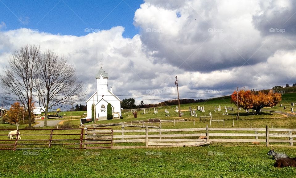 Country Church in Maryland