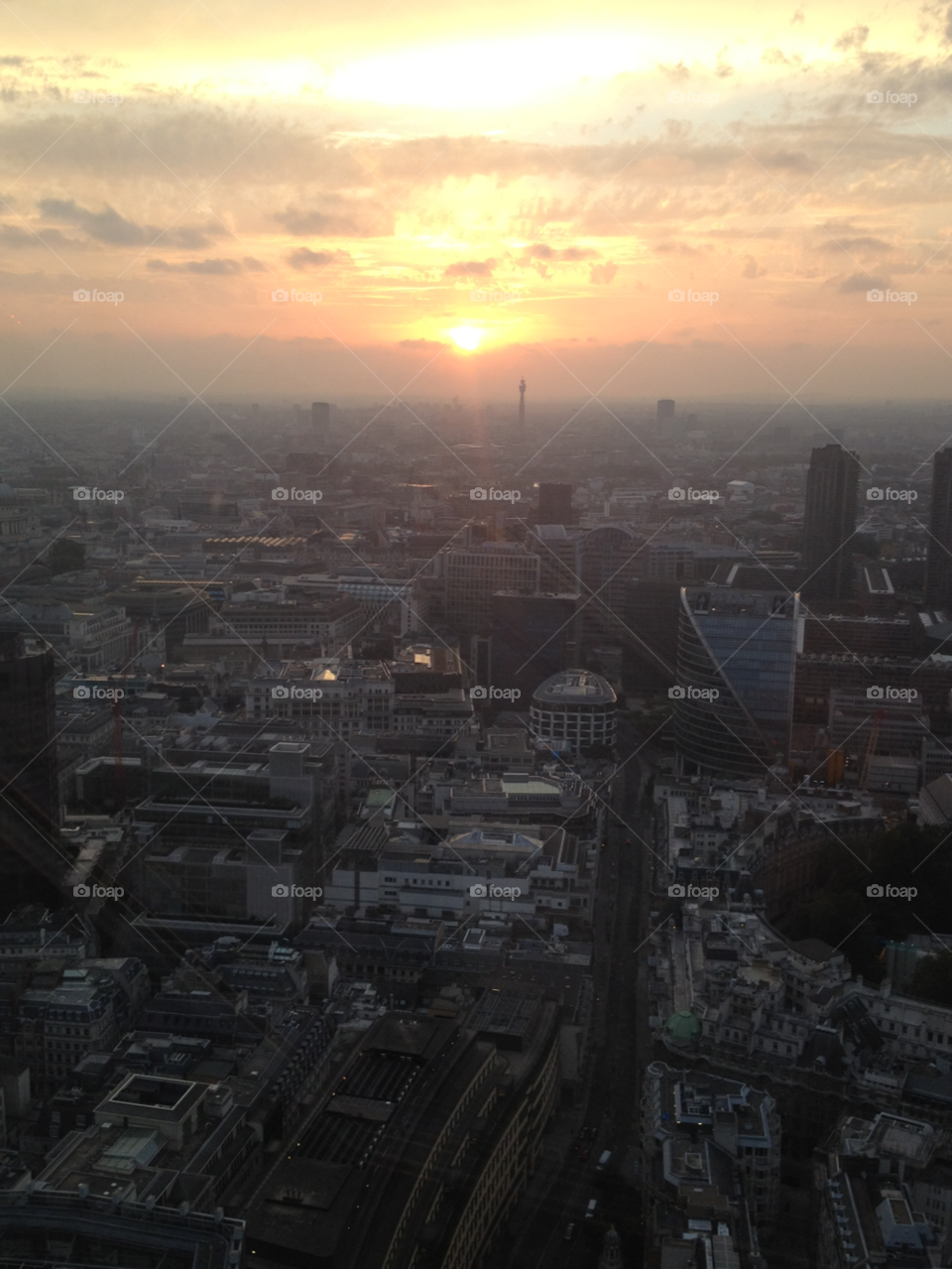 city sunset london by charleyb