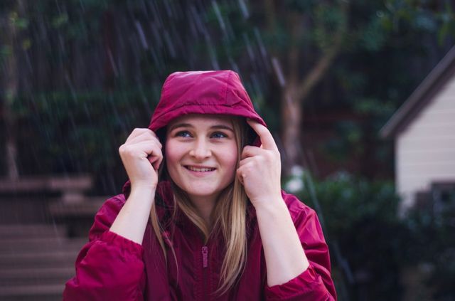 We love using our Totes to stay dry on rainy days!