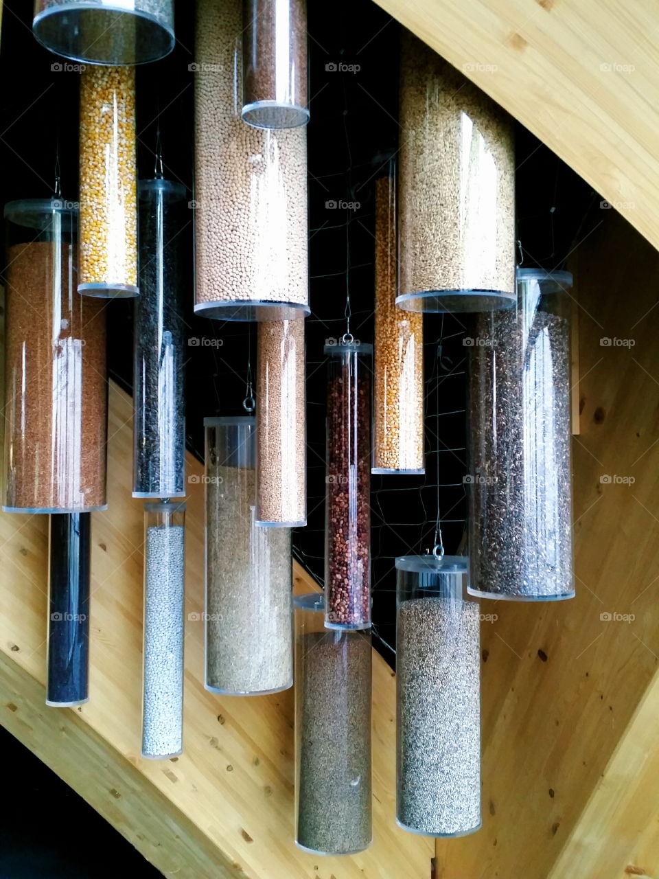 Seeds in tubes @ Expo 2015